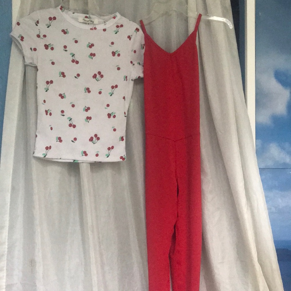 CooRun red romper